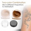 Kit de maquillage correcteur de mise à niveau, correcteur de tatouage de cicatrice professionnelle Vitiligo cache des taches 