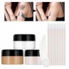 TattooConcealer Professional Waterproof Invisible Skin Camouflage Cream Scars Covering Birthmarks Spots Makeup Imprints Water