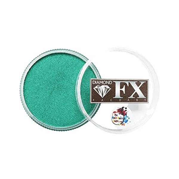 32g Diamond FX Metallic Face Paint - Green by Diamond FX Metallic Facepaint