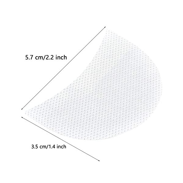 Momeski 100 Pièces Bouclier dOmbres à Paupières Patchs de Gel de Fard à Paupières Pochoirs Fard à Paupières pour Prévenir le