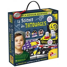 Im A Genius LA SCEINCE des Tatouages, Tatouages éphémères faciles et sûrs, a partir da 7 Ans