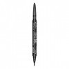 NYX Professional Makeup Eyeliner - Two Timer Dual Ended - Black