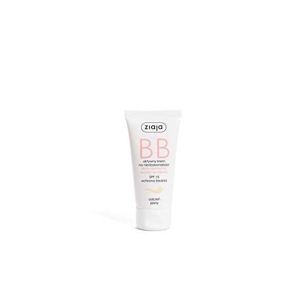 Ziaja BB Crème pour peaux normales, sèches et sensibles Clair 50 ml