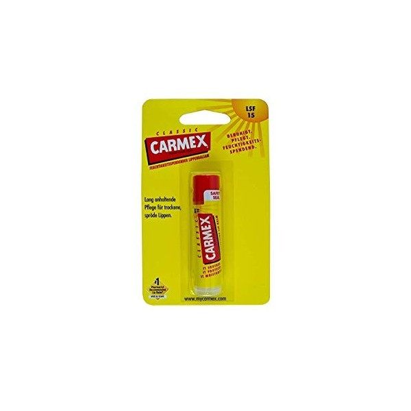 Carmex Classic Lippenbalsam Stick LSF 15 , paquet de 3 3 x 4 g .