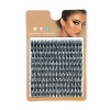 Gidenfly Kit dCils - Cils en grappe - Fournitures dCils à la Maison pour débutants, Faux Cils collés à Effet 3D, Aspect Nat