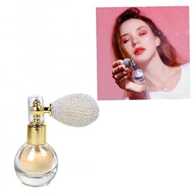 Spray en poudre paillettes égayer scintillant pulvérisation de poudre en vrac lâche coulissant surligneur réglage de pistolet