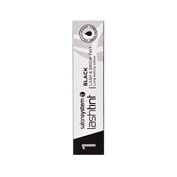 Salon System Lashtint Teinte noire pour cils et sourcils 15 ml