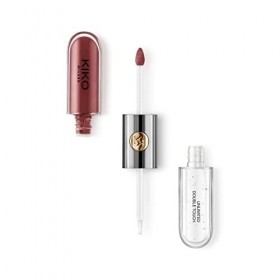 KIKO Milano Unlimited Double Touch 104 | Rouge À Lèvres Liquide En 2 Étapes, Fini Lumineux. Tenue Jusqu’À 12 Heures. Base Col