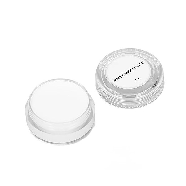 Brow Mapping Paste, Mapping Brow Paste White 10g Pâte de Mappage des Sourcils Lavables Pâte de Mappage des Sourcils Pâte de C