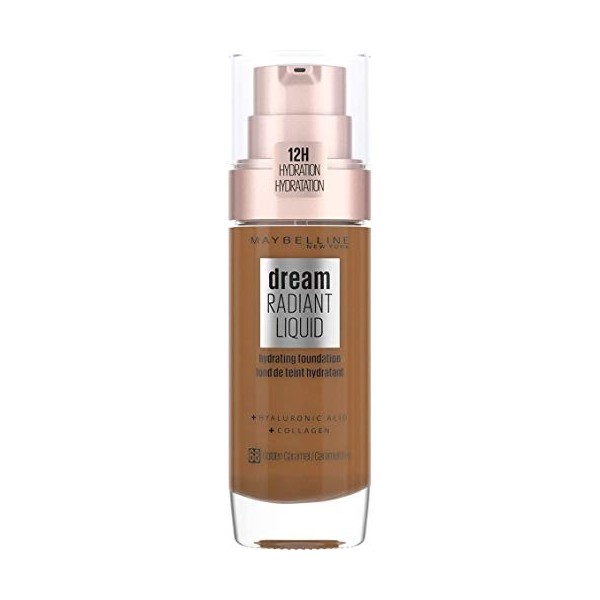 Dream Radiant Liquid Fond de teint soin hydratant 12h 68 - Caramel Dore