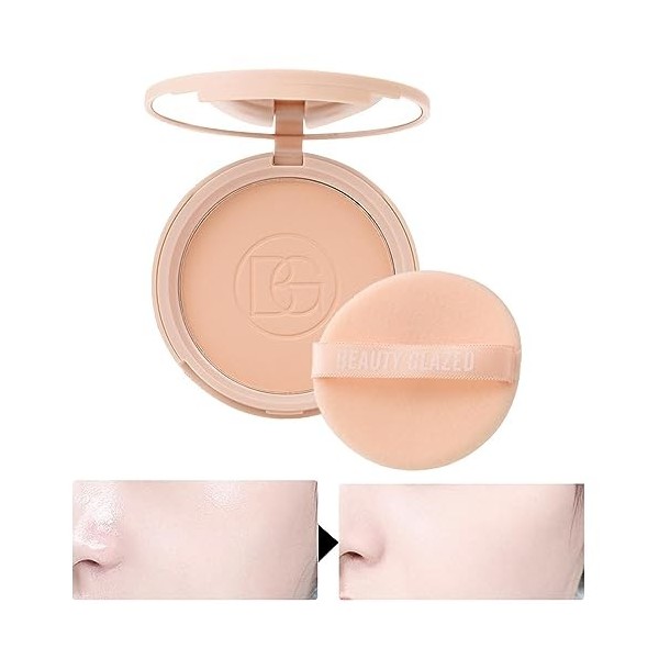 Poudre fixante pour le visage | Poudre fixante délicate, poudre libre anti-transpiration pour le visage | Formule légère natu