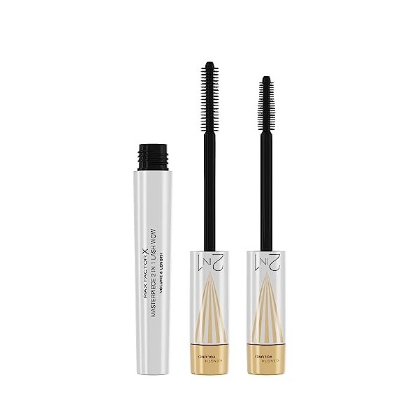 Max Factor Mascara Masterpiece Lash WOW, 001 noir, 7 ml, 1 pièce