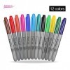 Générique Stylo Couleur Stylo 12 Double Pointe Facile à Utiliser pour Le Tatouage Piercing Peau pour marqueur marquage Access