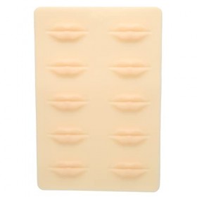 Pratique de la Peau de Tatouage pour les Lèvres de Maquillage, Peau de Pratique de Tatouage des Lèvres Cosmétiques 3D Profess