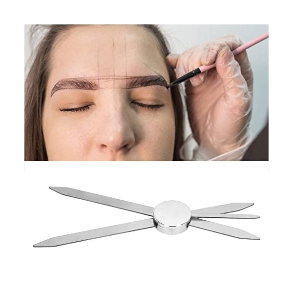 Règle à Sourcils, Pochoir à Sourcils, Règle De Cartographie des Sourcils, Règle De Pochoir à Sourcils, Outil à Sourcils, Règl