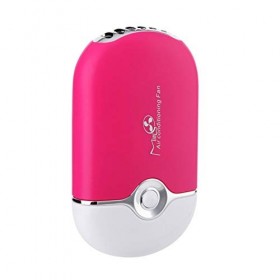Hotsel Cils Ventilateur Mini USB Portable Climatisation Ventilateur Électrique Rechargeable sans Lame Refroidissement À Air P