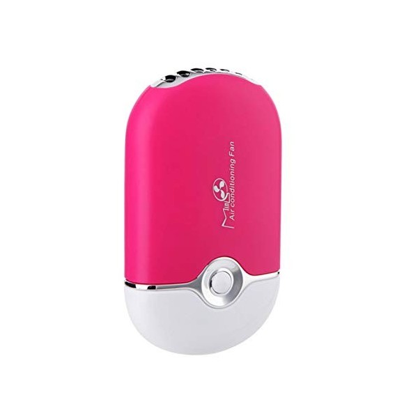 Hotsel Cils Ventilateur Mini USB Portable Climatisation Ventilateur Électrique Rechargeable sans Lame Refroidissement À Air P