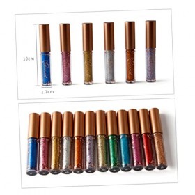POPETPOP Paillettes Ombre À Paupières Liquide Eyeliner Liquide Paillettes Fard À Paupières Eyeliner Stylo Liquide Fard À Paup