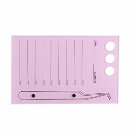 Plateau dExtension de Cils, Outil de Palette Extension de Faux Cils PINK 