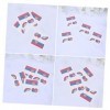 DOITOOL 25 Feuilles Autocollant De Drapeau Bouteilles DEau Autocollants Autocollants Imperméables Drapeaux De Pays Autocolla