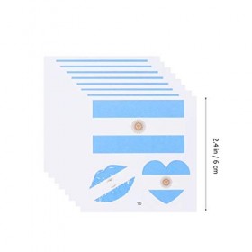 DOITOOL 25 Feuilles DAutocollants De Drapeau National Autocollants De Drapeaux De Pays Autocollants Patriotiques Drapeaux D