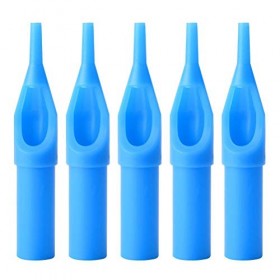 Artibetter 50pcs pointe de buse de tatouage tatouage tubes à bouts ronds 5DT 