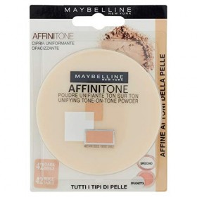 Gemey Maybelline - Poudre unifiante ton sur ton Affinitone de Maybelline N°42 Beige Sable