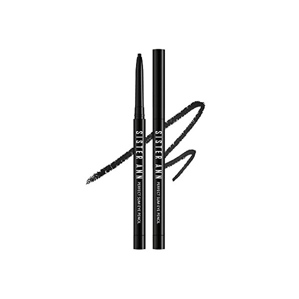 [SISTER ANN] PERFECT SLIM EYEPENCIL 01_BLACK, 02_BROWN 01_BLACK 