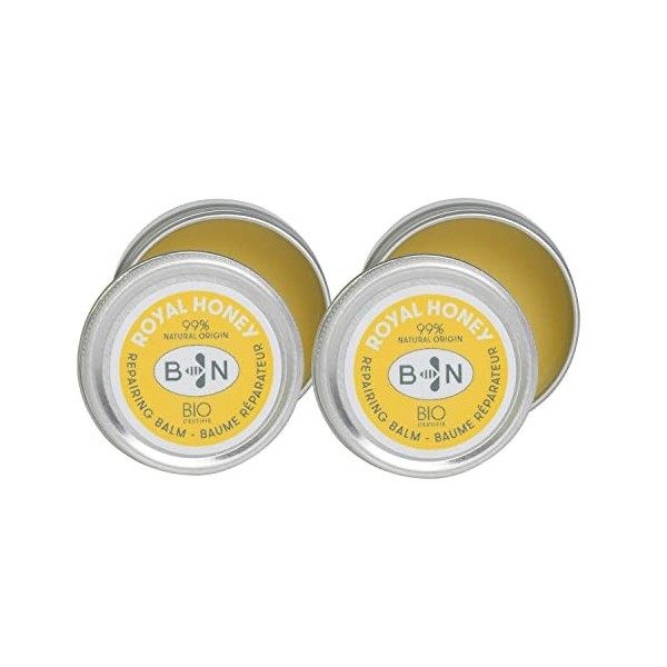 Bee Nature - Baume Réparateur Miel Bio - Lèvres Visage Corps - Après Soleil - Hydratant et Réparateur - 99,9% Naturelle - Nou...