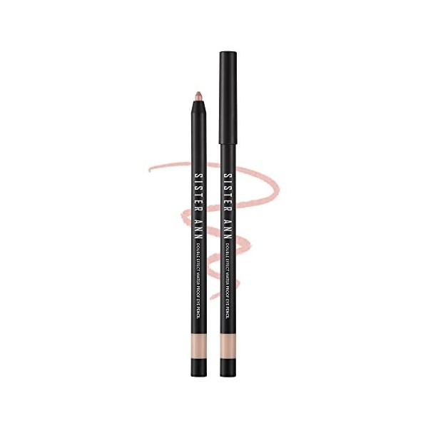 [SISTER ANN] DOUBLE EFFECT WATERPROOF PROOF EYEPENCIL 04_GLAM LATTE 