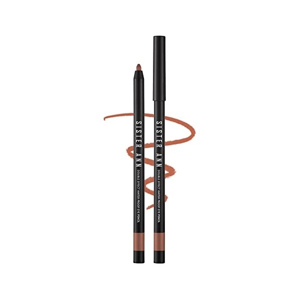 [SISTER ANN] DOUBLE EFFECT WATERPROOF PROOF EYEPENCIL 04_GLAM LATTE 