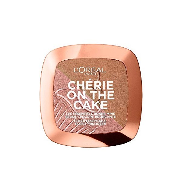 LOréal Paris Wake Up & Glow Chérie On The Cake Poudre Bronzante/Blush Duo Cherry Fever