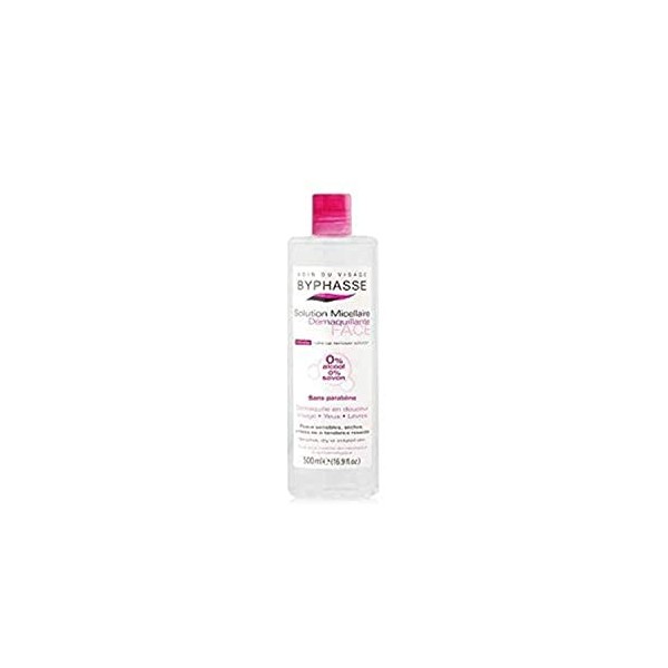 Byphasse - micellar make up remover solution sensitive skin 500ml - btsw-126935