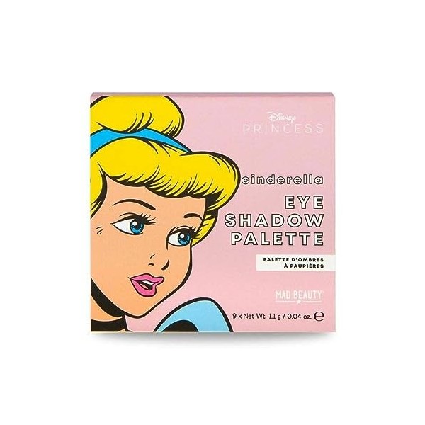 MAD Beauty Disney Pop Princess Mini Eyeshadow Palette Cinderella