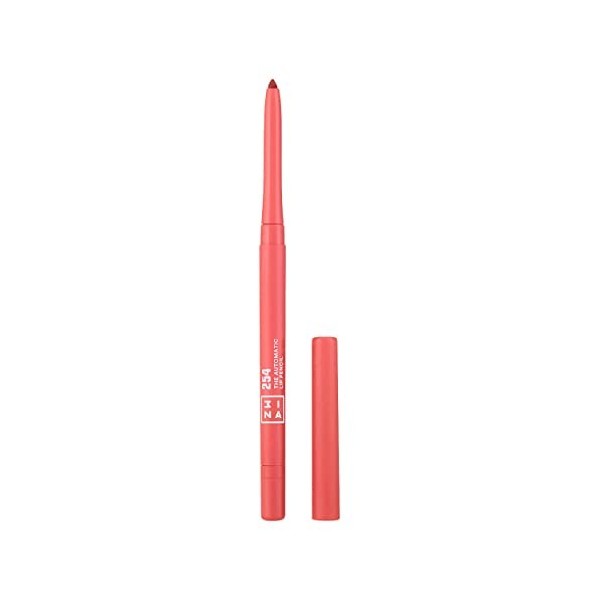 3INA MAKEUP - The Automatic Lip Pencil 261 - Nu Foncé - Crayon a Lèvres Nu Foncé Matte Longue Tenue - Lip Liner Waterproof av