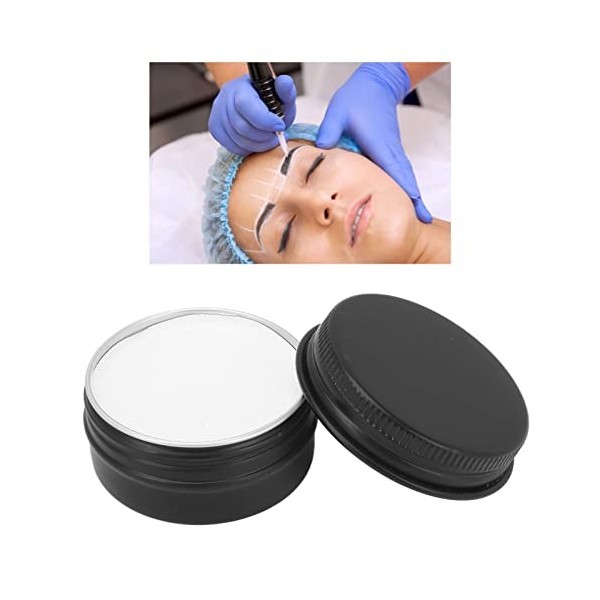 Crème de Cartographie des Sourcils, Pâte de Positionnement des Sourcils Lavable et Portable Professionnelle pour Salon Desth