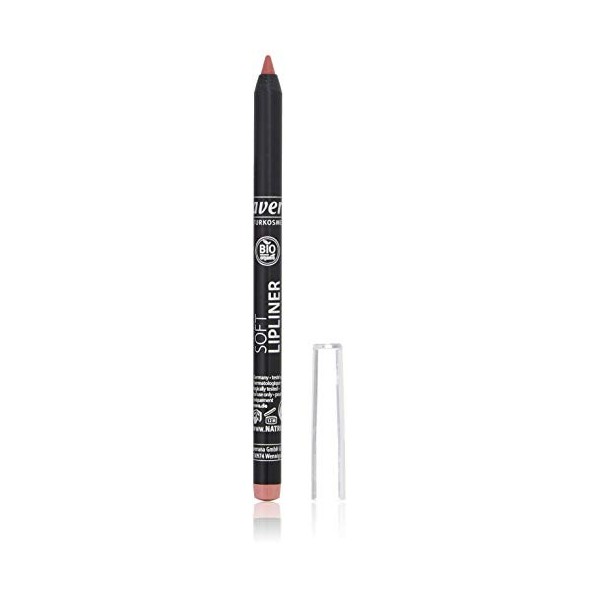 lavera Soft Lipliner - Mauve 06 - crayon à lèvres - texture durable - pour définir le contour des lèvres - cosmétiques nature