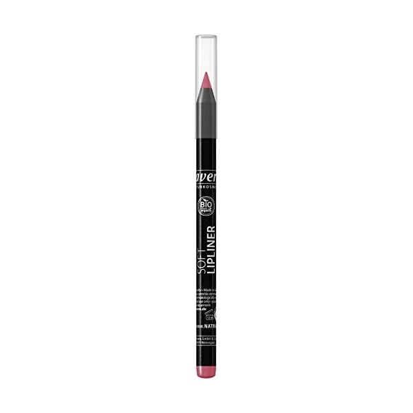 lavera Soft Lipliner - Mauve 06 - crayon à lèvres - texture durable - pour définir le contour des lèvres - cosmétiques nature