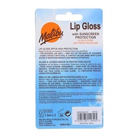 Gloss à lèvres Malibu SPF 30 à saveur de noix de coco et de fraise, 2 pièces