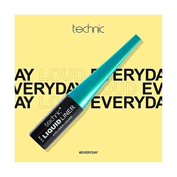 Technic Liquid Waterproof Eyeliner 6ml-Black