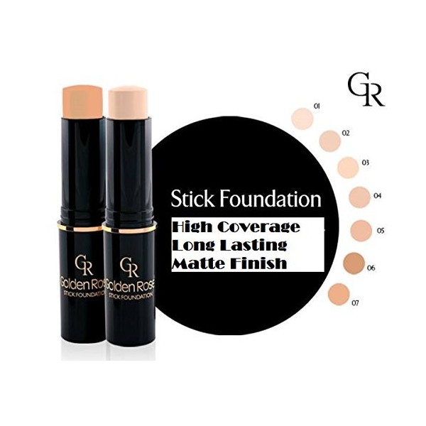 Golden Rose Stick Foundation Couleur 01