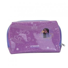 Lip Smacker Wish Essential Makeup Bag, Sac pour Enfants Inspiré Disney Wish avec Gloss à Lèvres, Crèmes, Accessoires et Appli