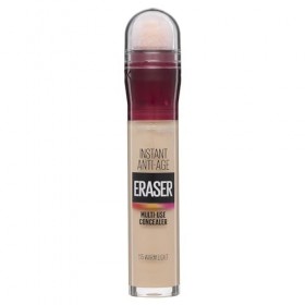 Maybelline New York Anti-Cernes Liquide Anti-Âge aux Baies de Goji et Haloxyl, Couvre les Cernes et les Petites Rides, 115 Wa