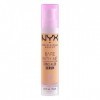 NYX Professional Makeup Anti-Cernes Sérum Correcteur Bare With Me, Fini Naturel, Couvrance Moyenne, Teinte : Medium Golden 0