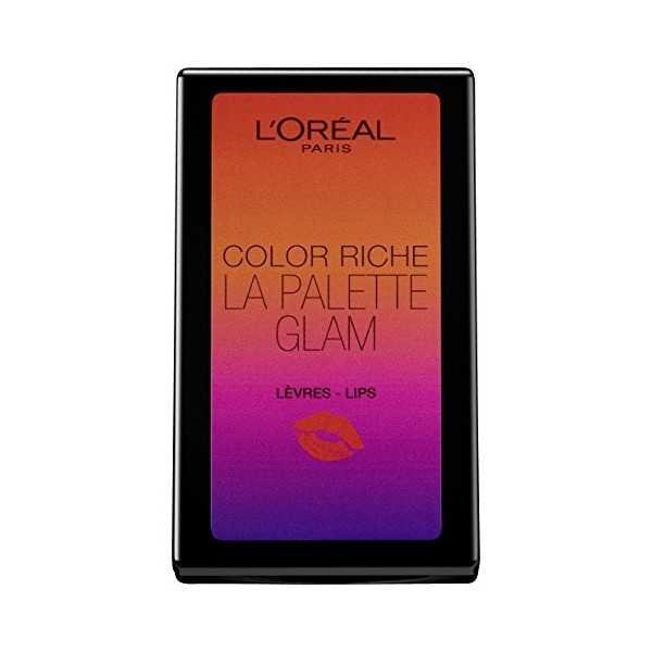 LOréal Paris Make Up Designer Color Riche Palette à Lèvres Edition Limitée Eté