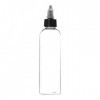 Bouteille liquide vide de 120ml, outils en plastique transparents de colorant accessoire dencre de tatouage