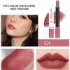 4pcs/set Lipstick Set - Cigarette Shape Matte Long Lasting Easy to Colour Non-Sticky Unfading Lip Gloss Makeup Cosmetic pour 