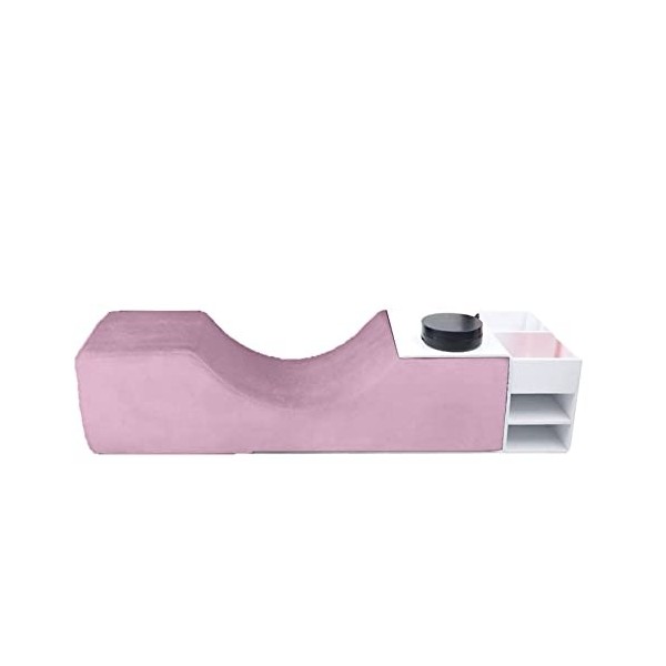 Sysdisen Coussin DCils, Oreiller Courbe Ergonomique en U, Coussin Cils Professionnel, Coussin Soutien pour Salon Beauté, Maq