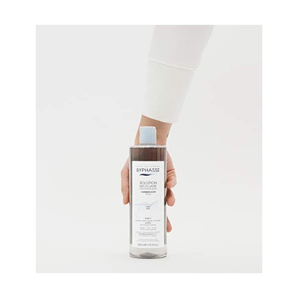 Byphasse - Eau Micellaire au Charbon Actif - Peaux Mixtes à Grasses - 500ml