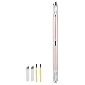 Stylo daiguille de tatouage de sourcil de Microblading dacier inoxydable stylo de tatouage permanent manuel pour le tatouag